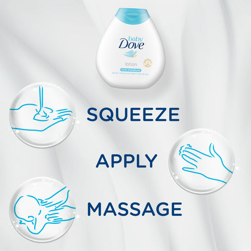 Baby Dove Rich Moisture Baby Lotion 200ml